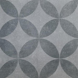 SB Keramisch Tegel Blue Label 20MM Grey DECOR 100x100x2cm A. van Elk BV